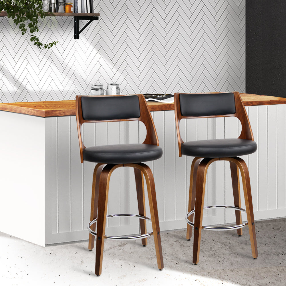 4 wooden bar discount stools