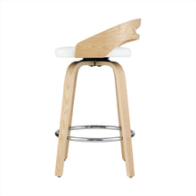 Load image into Gallery viewer, Ashwood Wooden Counter Stool (Set of 2) White 64cm