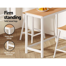 Load image into Gallery viewer, Archie Wooden Bar Table White