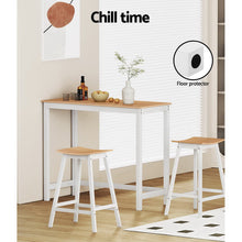 Load image into Gallery viewer, Archie Wooden Bar Table White