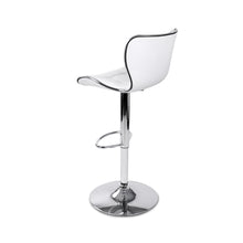 Load image into Gallery viewer, Ruby Leather Bar Stool Swivel (Set of 4) White